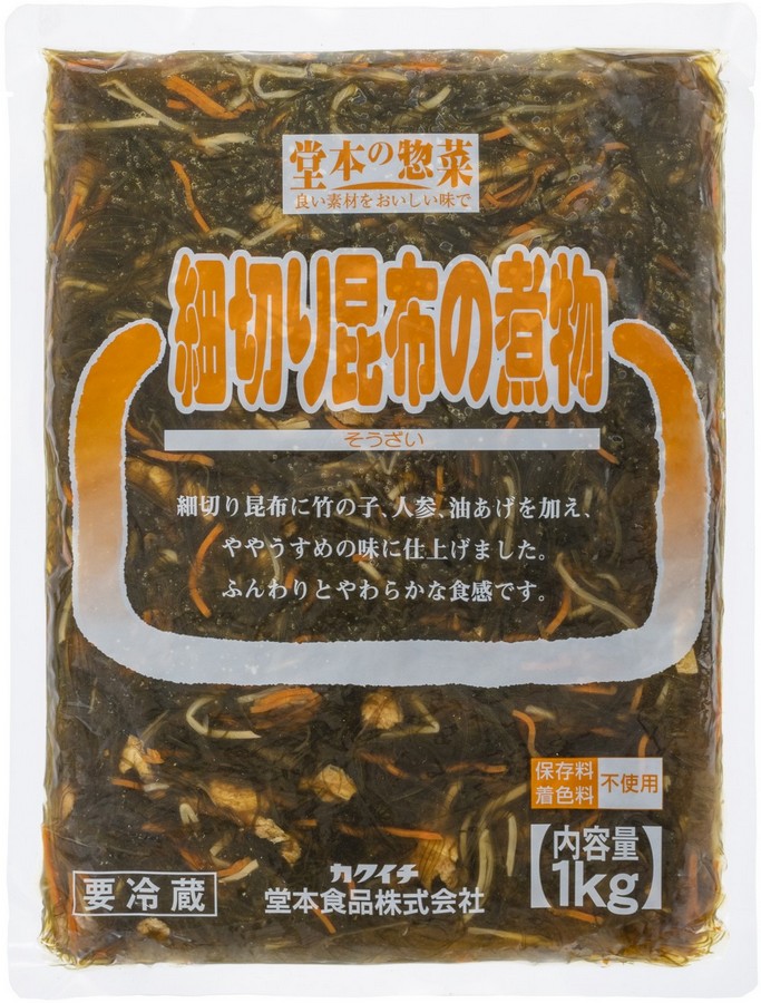 細切り昆布の煮物