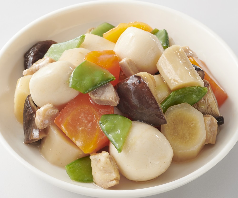 彩り野菜の炊き合わせ