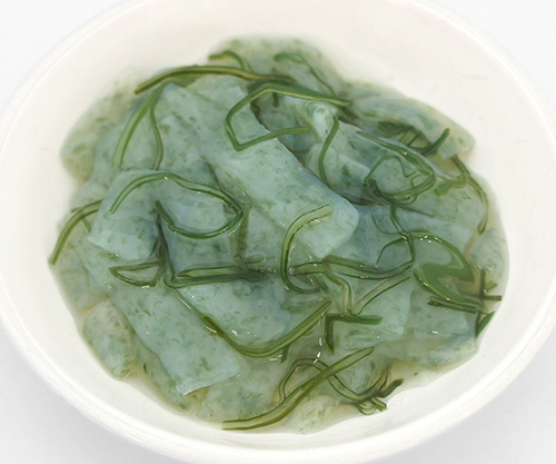 あおさのりこんにゃくの酢物