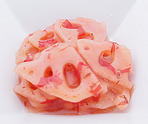 れんこんの梅おかかあえ食物繊維強化