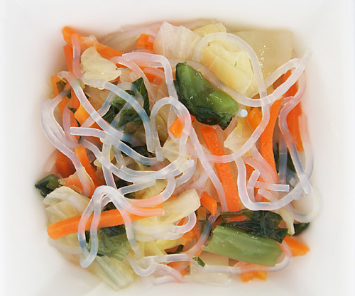 野菜いっぱい春雨酢物