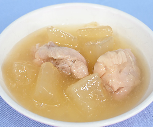 冬瓜と鶏肉の煮物