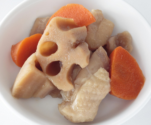 鶏肉とれんこんの煮物