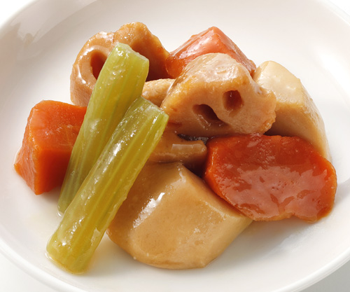 野菜の炊き合わせ