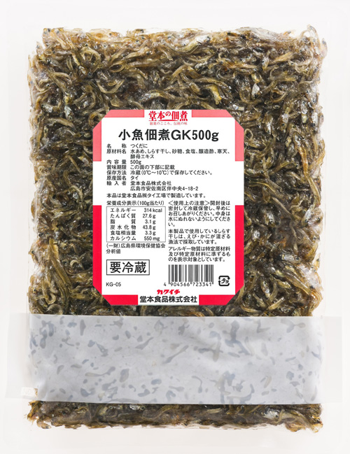 小魚佃煮GK500g