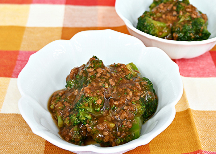 レンジで作れる麻婆ブロッコリー
