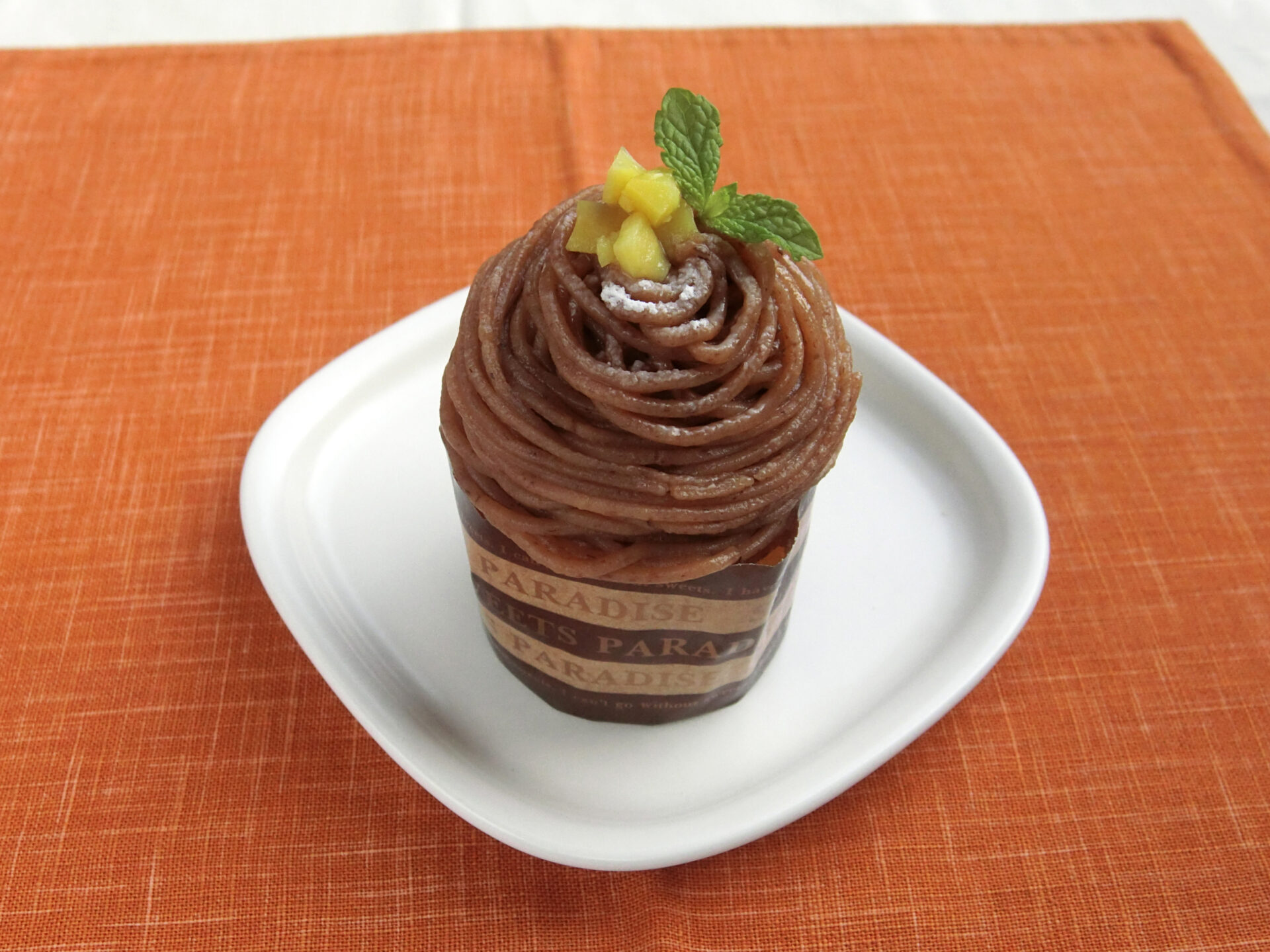 カップケーキモンブラン