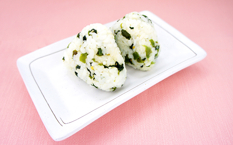 ゆずこしょう高菜むすび