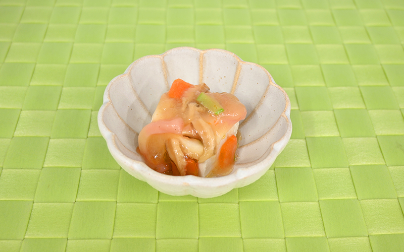豆腐の中華あんかけ
