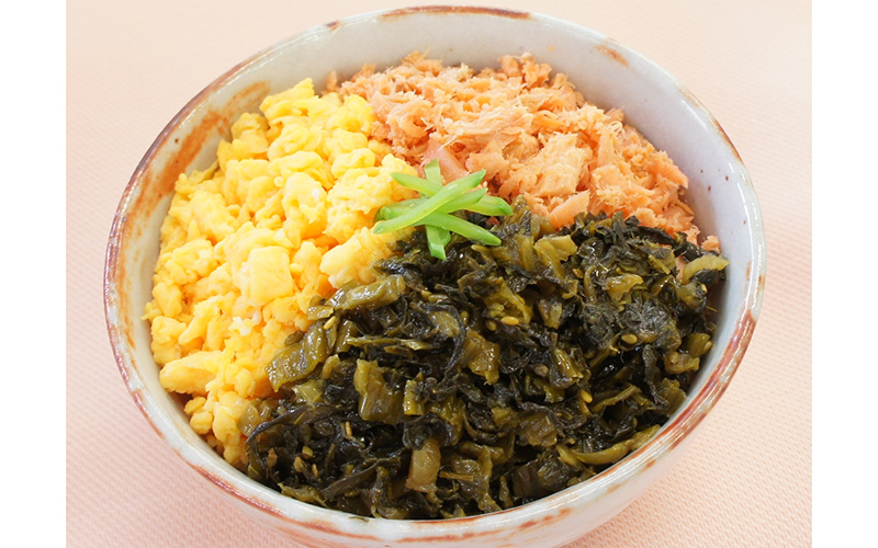 3色丼＜高菜入り＞