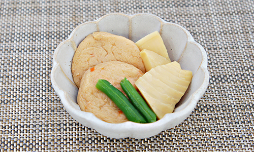 堂本便＜豆乳がんもとたけのこの含め煮＞