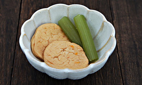 堂本便＜豆乳がんもとふきの炊き合わせ＞