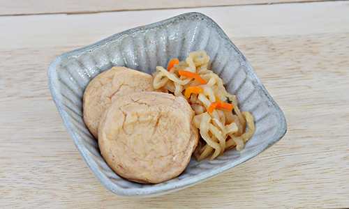 堂本便＜豆乳がんもと切干大根の煮物＞