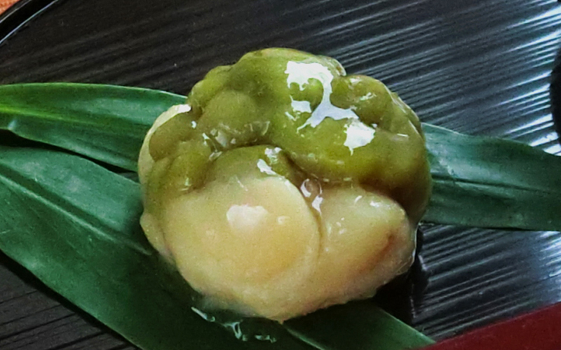 堂本便＜うぐいす豆と白花豆の豆かのこ＞