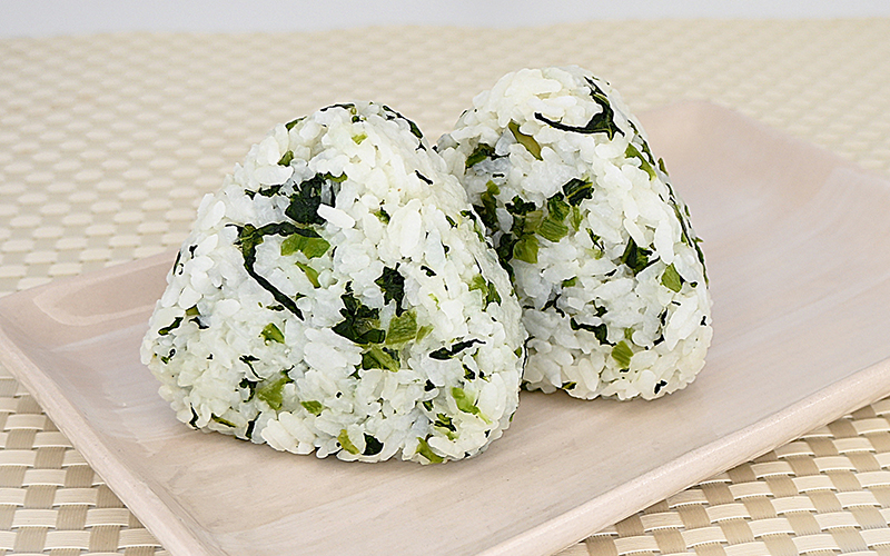 青しそ高菜むすび
