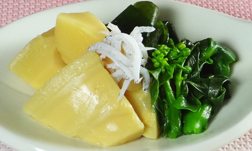 堂本便＜たけのこと菜の花の酢の物＞