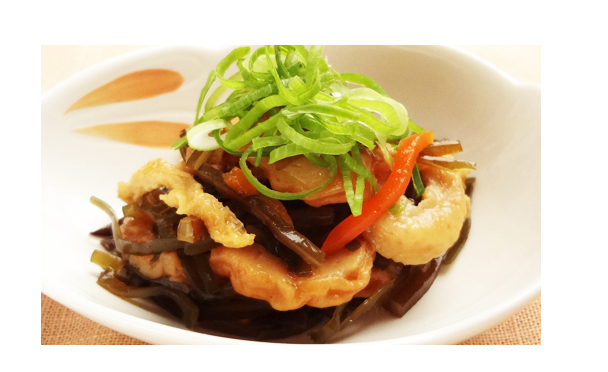 堂本便＜ちくわと昆布の煮物白ねぎトッピング＞