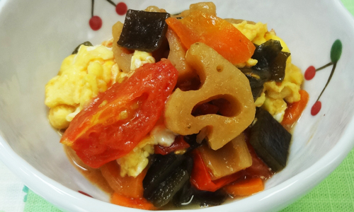 堂本便＜カラフル洋風野菜炒め＞
