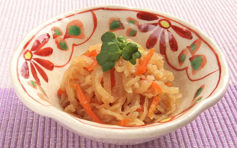 堂本便＜切干大根煮カイワレ添え＞