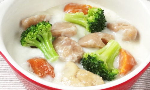 堂本便＜鶏肉とれんこんのクリーム煮＞