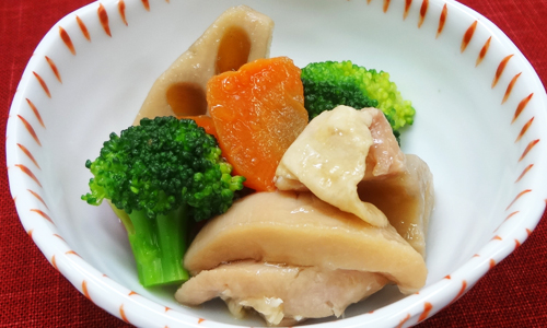 堂本便＜鶏肉とれんこんの中華炒め風＞